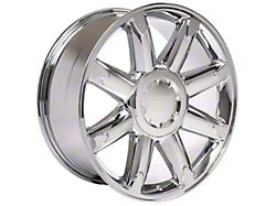 CV85 Chrome 6-Lug Wheel; 20x8.5; 31mm Offset (07-14 Yukon)