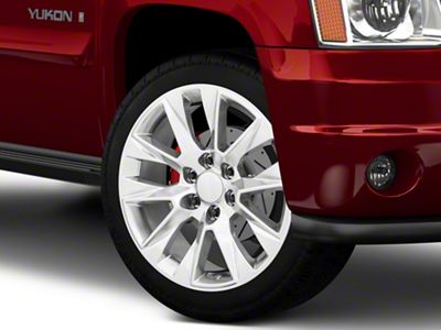 High Country Style Polished 6-Lug Wheel; 22x9; 28mm Offset (07-14 Yukon)
