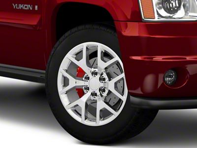Honeycomb Style Chrome 6-Lug Wheel; 20x9; 27mm Offset (07-14 Yukon)