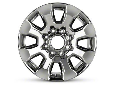 8-Spoke Replica Aluminum Chrome 8-Lug Wheel; 20x8; 40mm Offset (08-10 F-250 Super Duty)