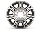 Double 7-Spoke Replica Aluminum Machined 8-Lug Wheel; 20x8; 40mm Offset (08-10 F-350 Super Duty SRW)