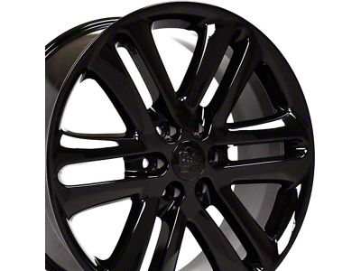 FR76 Black 6-Lug Wheel; 22x9; 44mm Offset (09-14 F-150)