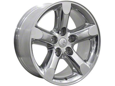 DG56 Polished 5-Lug Wheel; 20x9; 19mm Offset (09-18 RAM 1500)