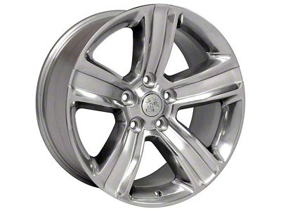 DG65 Polished 5-Lug Wheel; 20x9; 19mm Offset (09-18 RAM 1500)