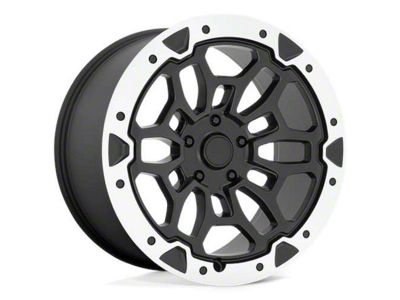 TRX Style Gloss Black Machined 5-Lug Wheel; 20x10; 19mm Offset (09-18 RAM 1500)