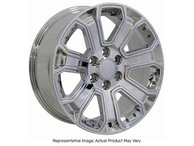 OE Revolution G-06 Gunmetal 6-Lug Wheel; 22x9; 31mm Offset (14-18 Sierra 1500)