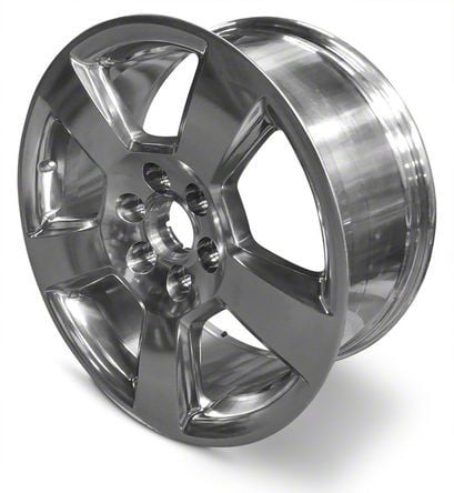 Silverado 1500 5-Spoke Replica Aluminum Polished 6-Lug Wheel Silverado 1500 5-Spoke Replica Aluminum Polished 6-Lug Wheel