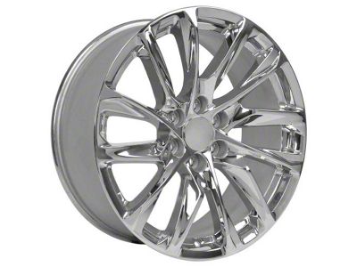 CA90 Chrome 6-Lug Wheel; 24x10; 28mm Offset (14-18 Silverado 1500)