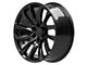 CA90 Gloss Black 6-Lug Wheel; 22x9; 28mm Offset (14-18 Silverado 1500)