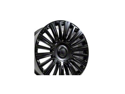 CA92 Satin Black 6-Lug Wheel; 24x10; 28mm Offset (14-18 Silverado 1500)