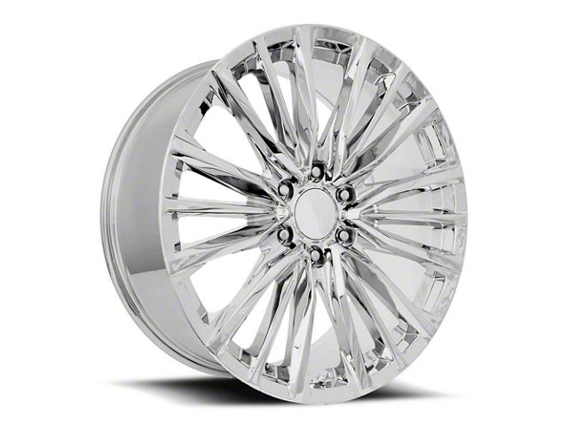 Escalade Platinum V Replica Chrome 6-Lug Wheel; 26x10; 31mm Offset (14-18 Silverado 1500)