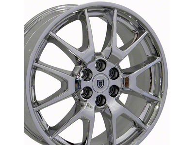 CA12 Chrome 6-Lug Wheel; 20x8; 53mm Offset (15-22 Canyon)