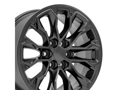 CV54 Satin Black 6-Lug Wheel; 17x8; 33mm Offset (15-22 Canyon)