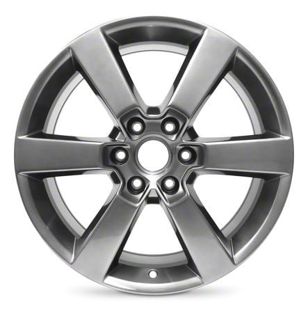 6-Spoke Replica Aluminum Silver 6-Lug Wheel; 20×8.5; 44mm Offset (15-20 F-150)