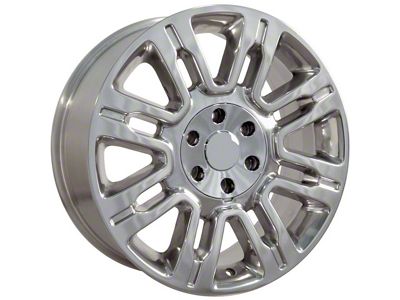 Expedition Style Polished 6-Lug Wheel; 20x8.5; 44mm Offset (15-20 F-150)