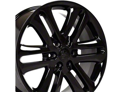 FR76 Black 6-Lug Wheel; 22x9; 44mm Offset (15-20 F-150)