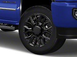 CV97B Black 8-Lug Wheel; 20x8.5; 47mm Offset (15-19 Sierra 2500 HD)