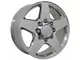 Silverado Style Polished 8-Lug Wheel; 20x8.5; 44mm Offset (15-19 Sierra 2500 HD)