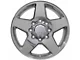 Silverado Style Polished 8-Lug Wheel; 20x8.5; 44mm Offset (15-19 Sierra 2500 HD)