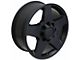 Silverado Style Matte Black 8-Lug Wheel; 20x8.5; 44mm Offset (15-19 Silverado 2500 HD)