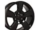 Tahoe Style Black 6-Lug Wheel; 20x9; 27mm Offset (15-20 Tahoe)