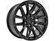 CA90 Satin Black 6-Lug Wheel; 20x9; 28mm Offset (15-20 Tahoe)