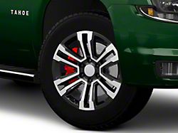 CV44 Gloss Black Machined 6-Lug Wheel; 20x9; 24mm Offset (15-20 Tahoe)