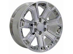 OE Revolution G-06 Hyper Silver 6-Lug Wheel; 22x9; 31mm Offset (15-20 Tahoe)