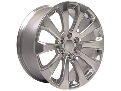 High Country Style Polished 6-Lug Wheel; 22x9; 28mm Offset (15-20 Tahoe)