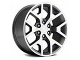2014 Sierra Replica Grey Machined 6-Lug Wheel; 20x9; 27mm Offset (15-20 Yukon)