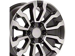CV35 Gunmetal Machined 6-Lug Wheel; 18x8.5; 24mm Offset (15-20 Yukon)