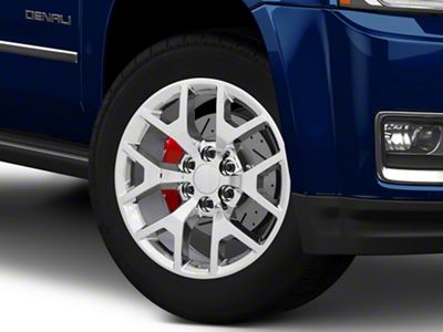 Honeycomb Style Chrome 6-Lug Wheel; 20x9; 27mm Offset (15-20 Yukon)