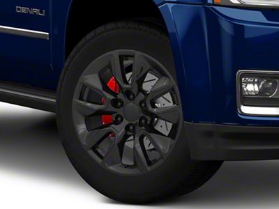 RST Style Black 6-Lug Wheel; 20x9; 28mm Offset (15-20 Yukon)