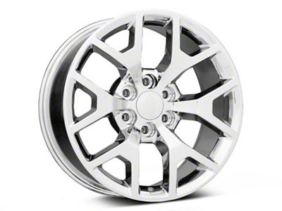 Honeycomb Style Chrome 6-Lug Wheel; 20x9; 27mm Offset (99-06 Sierra 1500)