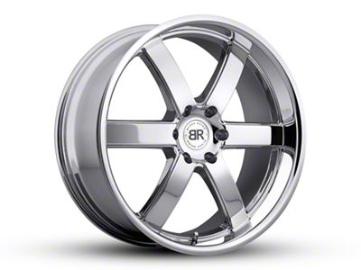 Black Rhino Pondora Chrome 6-Lug Wheel; 20x8.5; 18mm Offset (99-06 Silverado 1500)