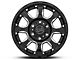 Black Rhino Sierra Gloss Black Milled 6-Lug Wheel; 17x9; -12mm Offset (99-06 Silverado 1500)