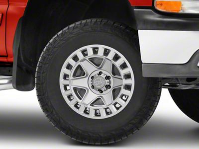 Black Rhino York Matte Gunmetal 6-Lug Wheel; 17x9; -12mm Offset (99-06 Silverado 1500)