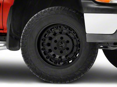 Black Rhino Arsenal Textured Matte Black 6-Lug Wheel; 18x9.5; 12mm Offset (99-06 Silverado 1500)