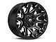 Fuel Wheels Battle Axe Gloss Black Milled 6-Lug Wheel; 20x9; 1mm Offset (99-06 Silverado 1500)