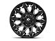 Fuel Wheels Battle Axe Gloss Black Milled 6-Lug Wheel; 20x9; 20mm Offset (99-06 Silverado 1500)