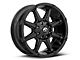 Fuel Wheels Coupler Gloss Black 6-Lug Wheel; 20x9; 1mm Offset (99-06 Silverado 1500)