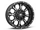 Fuel Wheels Krank Matte Black Milled 6-Lug Wheel; 20x10; -24mm Offset (99-06 Silverado 1500)