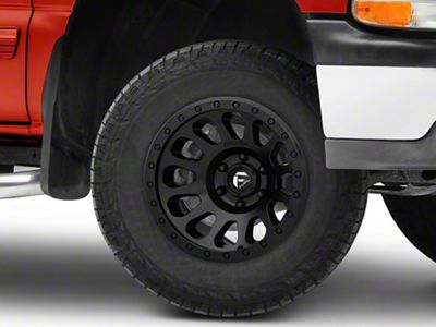 Fuel Wheels Vector Matte Black 6-Lug Wheel; 17x8.5; 7mm Offset (99-06 Silverado 1500)