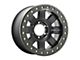 Pro Comp Wheels Trilogy Race Satin Black 6-Lug Wheel; 17x9; -30mm Offset (99-06 Silverado 1500)