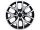 Honeycomb Style Black Machined 6-Lug Wheel; 20x9; 27mm Offset (99-06 Silverado 1500)