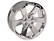 Rally Style Chrome 6-Lug Wheel; 22x9; 24mm Offset (99-06 Silverado 1500)