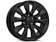 RST Style Black 6-Lug Wheel; 20x9; 28mm Offset (99-06 Silverado 1500)