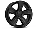 OE 5-Spoke Style Satin Black 5-Lug Wheel; 20x9; 19mm Offset (02-08 RAM 1500, Excluding Mega Cab)