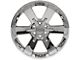Rally Style Chrome 6-Lug Wheel; 22x9; 24mm Offset (07-13 Sierra 1500)