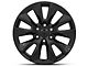 RST Style Black 6-Lug Wheel; 20x9; 28mm Offset (07-13 Sierra 1500)